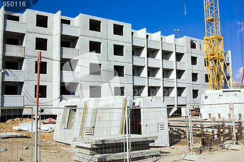 Image of Construction of an apartment hous