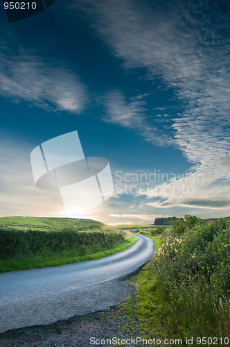 Image of Evening road home