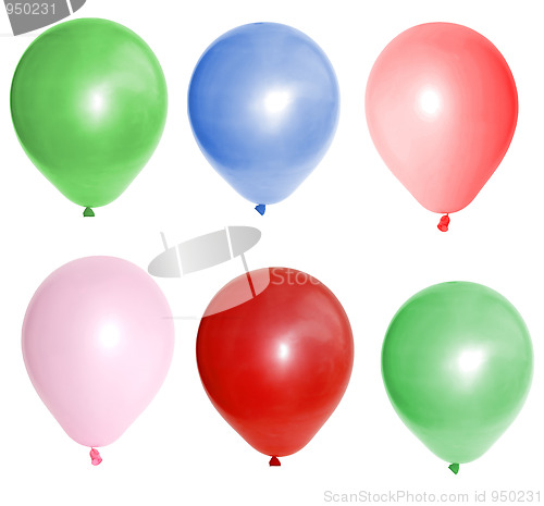 Image of colorful balloons