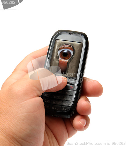 Image of mobile phone in hand