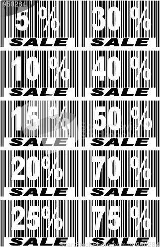 Image of Set of bar codes