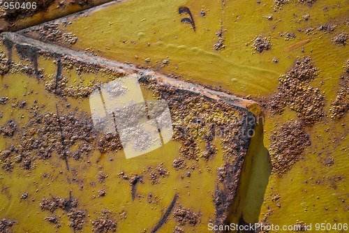 Image of Rusty welded construction