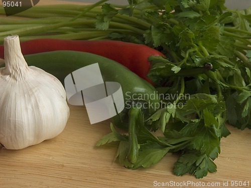 Image of ChiIli, garlic & parsley I