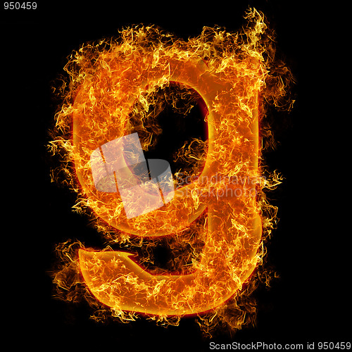 Image of Fire small letter G