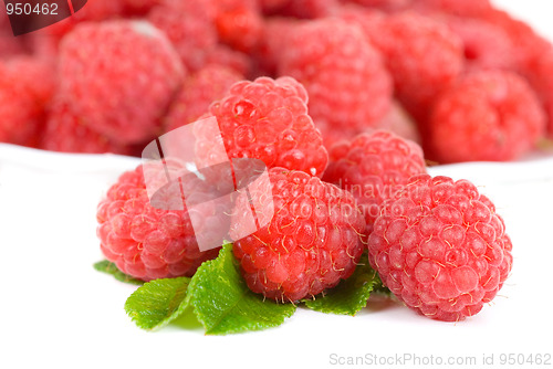 Image of fresh raspberry