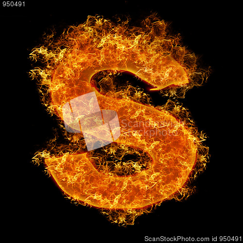 Image of Fire small letter S