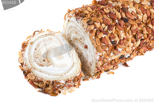 Image of Nuts Swiss roll