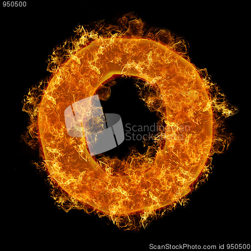 Image of Fire small letter O