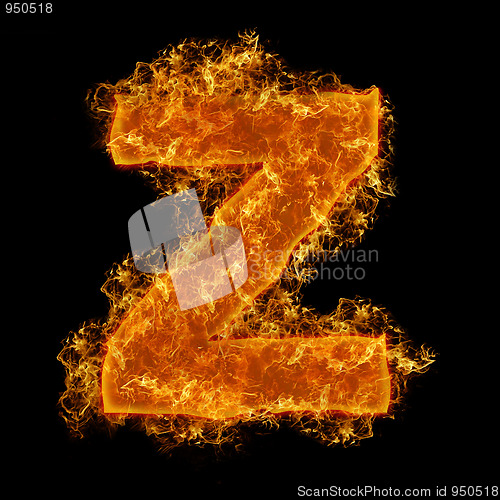 Image of Fire small letter Z