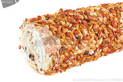 Image of Nuts Swiss roll