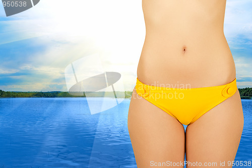 Image of bikini girl