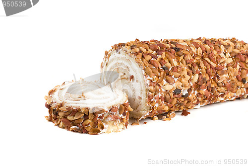 Image of Nuts Swiss roll