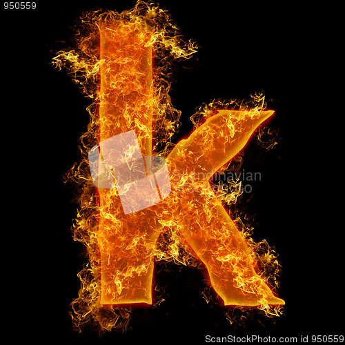 Image of Fire small letter K