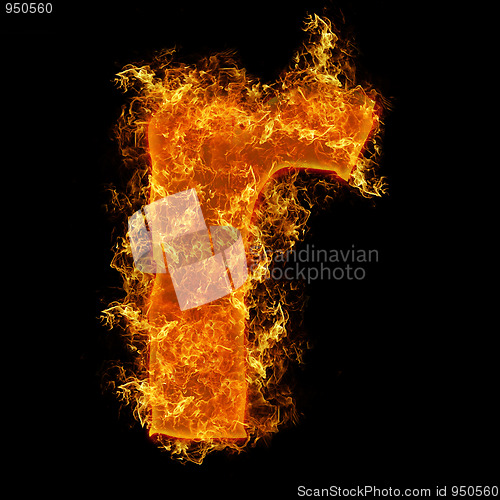 Image of Fire small letter R