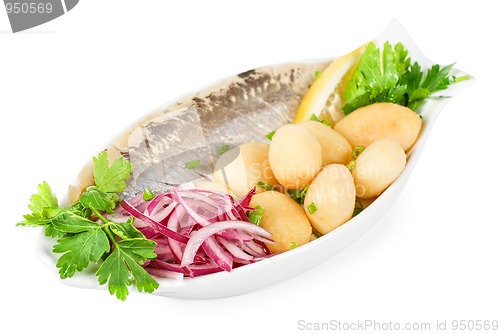 Image of Herring with potato