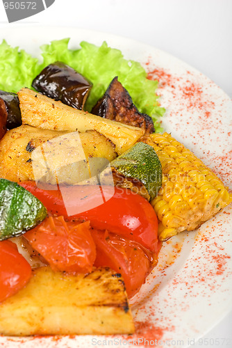 Image of grilled vegetables