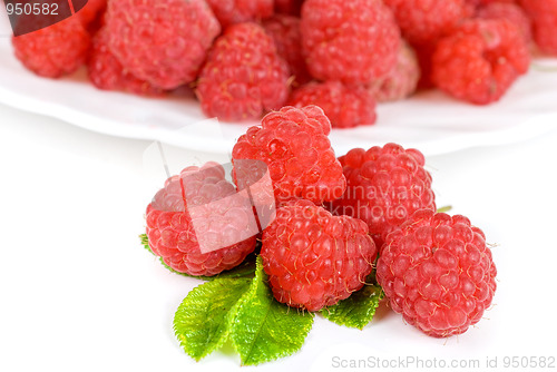 Image of fresh raspberry