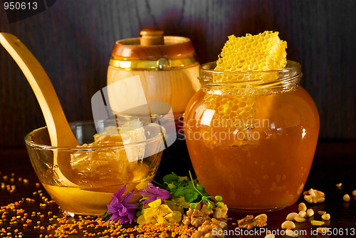 Image of honey composition