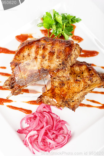 Image of Roasted pork meat