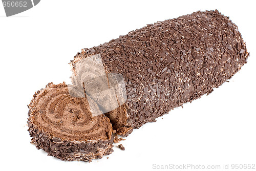 Image of Chocolate Swiss roll