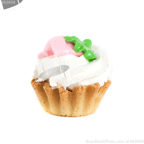 Image of cream cupcake