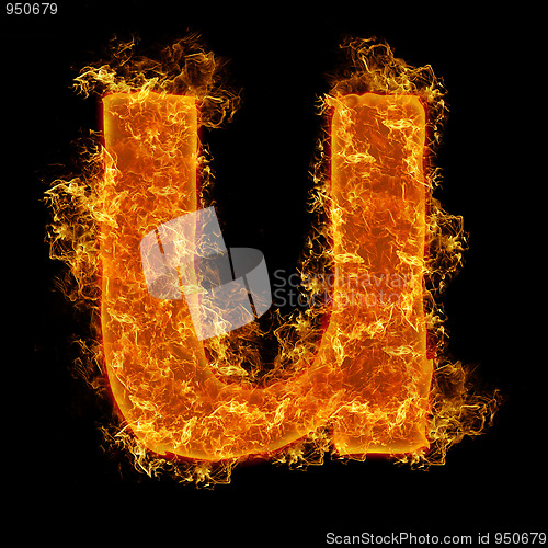 Image of Fire small letter U