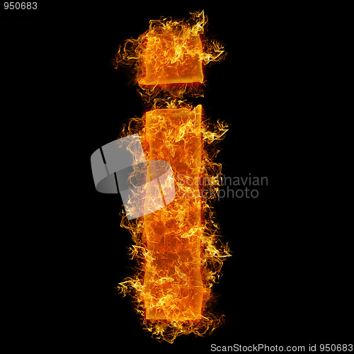 Image of Fire small letter I