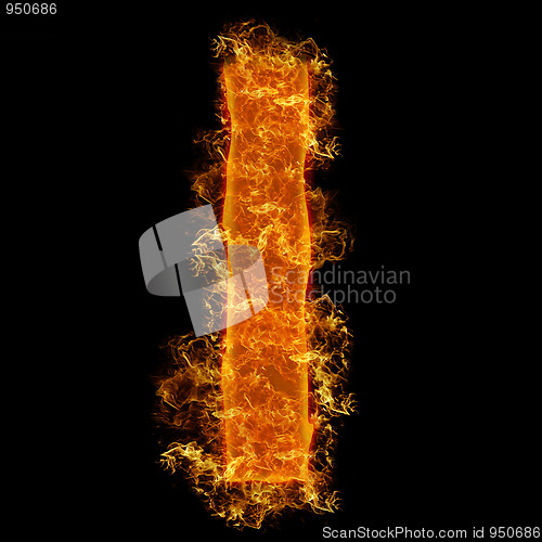 Image of Fire small letter L