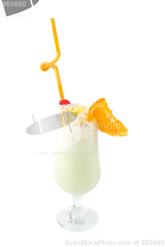 Image of milk fruit cocktail