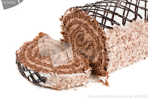 Image of Chocolate Swiss roll