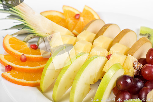 Image of Fruit assortment closeup