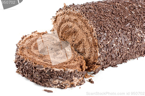 Image of Chocolate Swiss roll