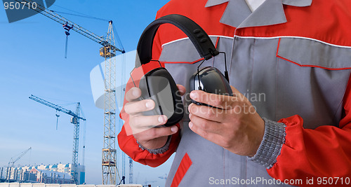 Image of protective headphone
