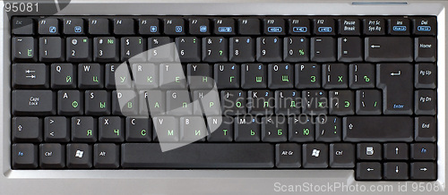 Image of Notebook keyboard