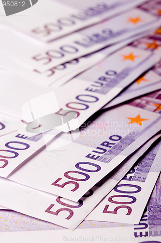 Image of euro banknotes