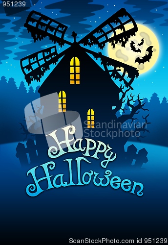 Image of Mysterious Halloween mill 1