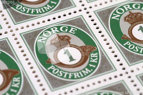 Image of Norwegian stamps