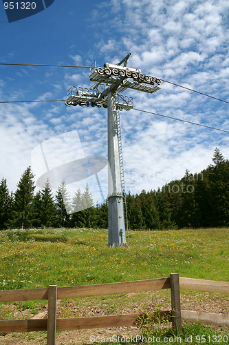 Image of Cableway and pylon