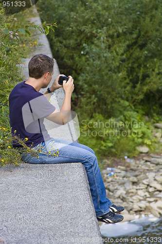 Image of Tourist photographer