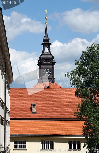 Image of Historical building in center of city Brno