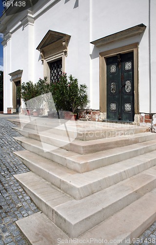 Image of Door of church