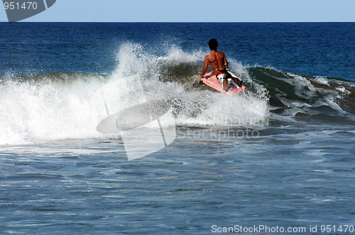 Image of Surfer,  Puerto Escondido, Mexico