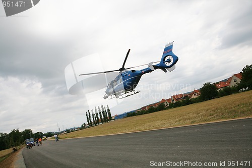 Image of Police helicopter