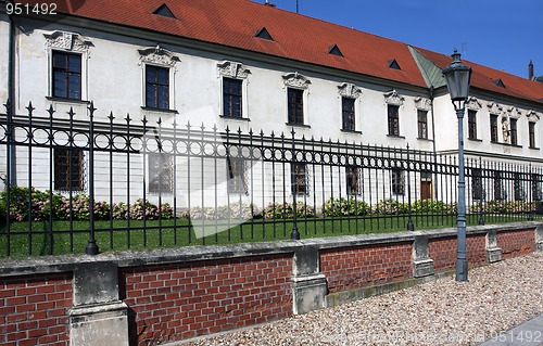 Image of Building of Monastery at Mendel square in Brno, Czech Republic