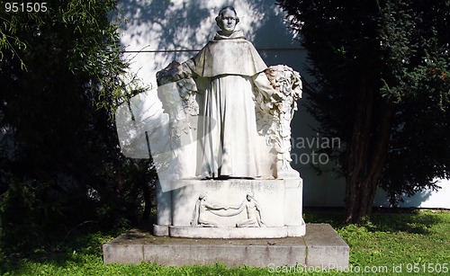 Image of Sculpture of Josef Gregor Mendel in Brno