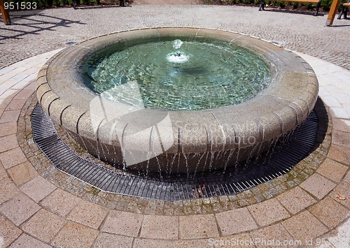 Image of Garden with fountain