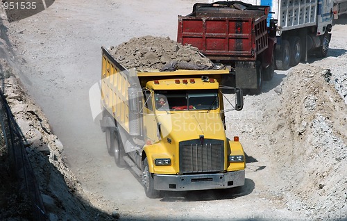 Image of Cars on building ground