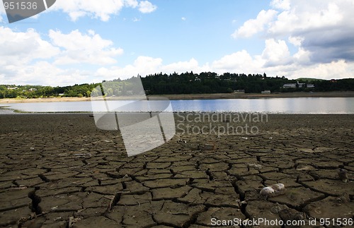 Image of Dried water dam