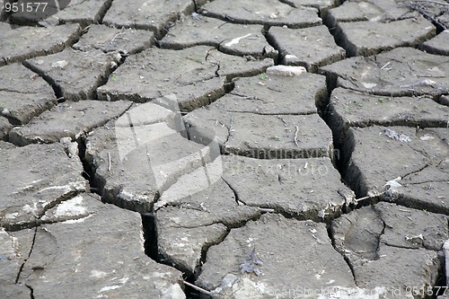 Image of Dried water dam