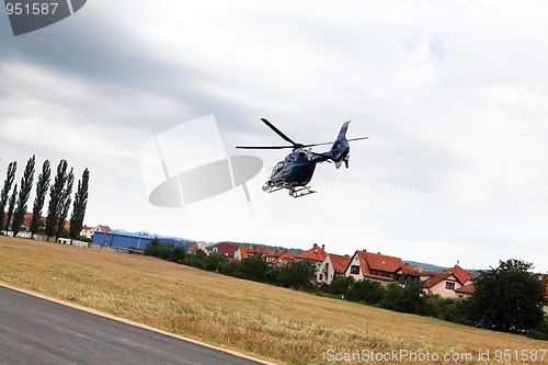 Image of Police helicopter